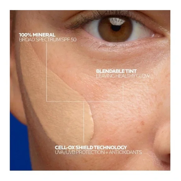 HP!✨La Roche-Posay Anthelios Mineral Tinted Ultra Light Face Sunscreen SPF 50 - Picture 8 of 11